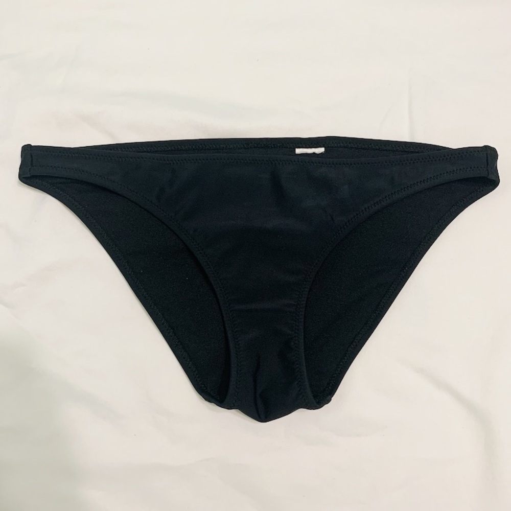Black abercrombie and fitch bikini bottoms